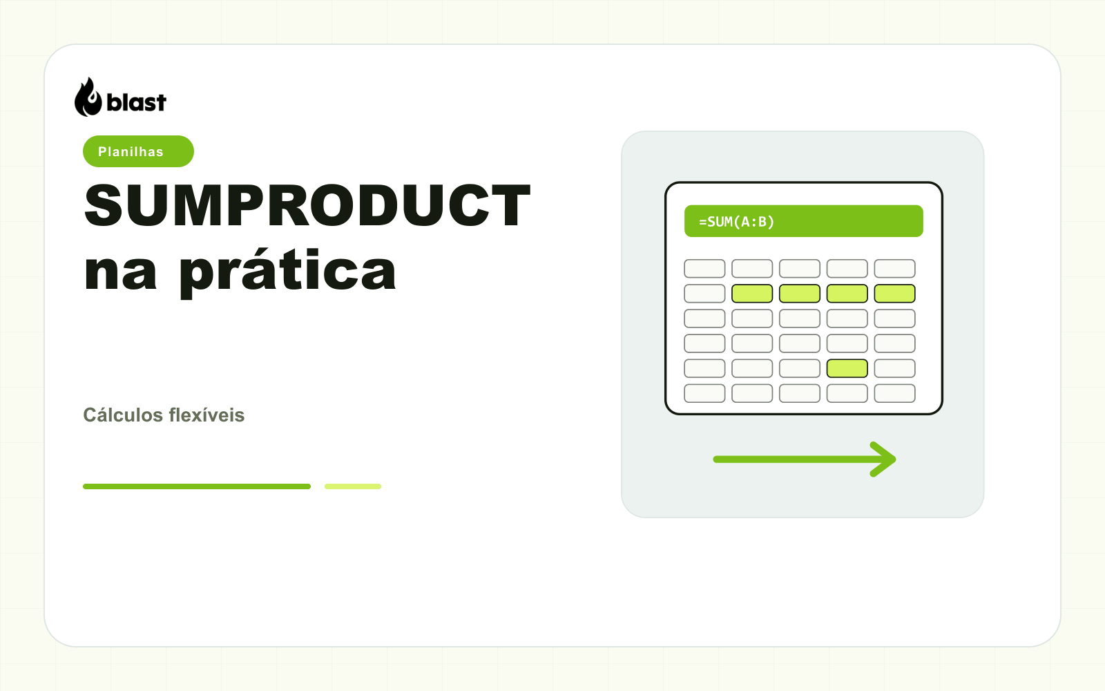 Como usar a função SUMPRODUCT nas planilhas do Google: um guia completo